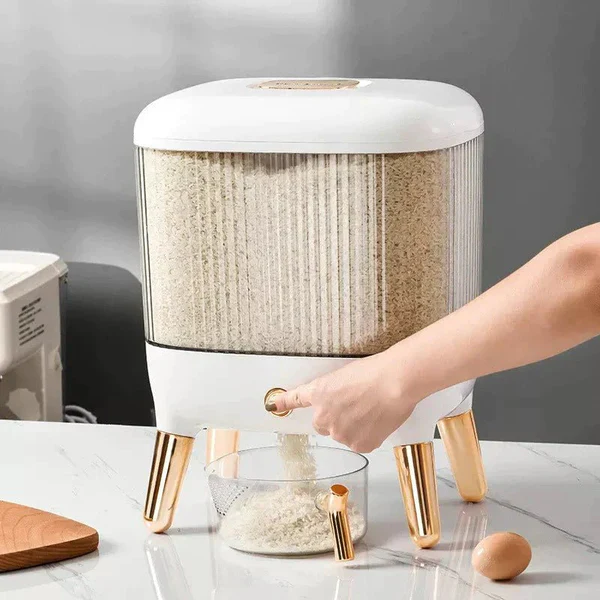 12 KG Rice Container for Flour Rice Grains - Image 3