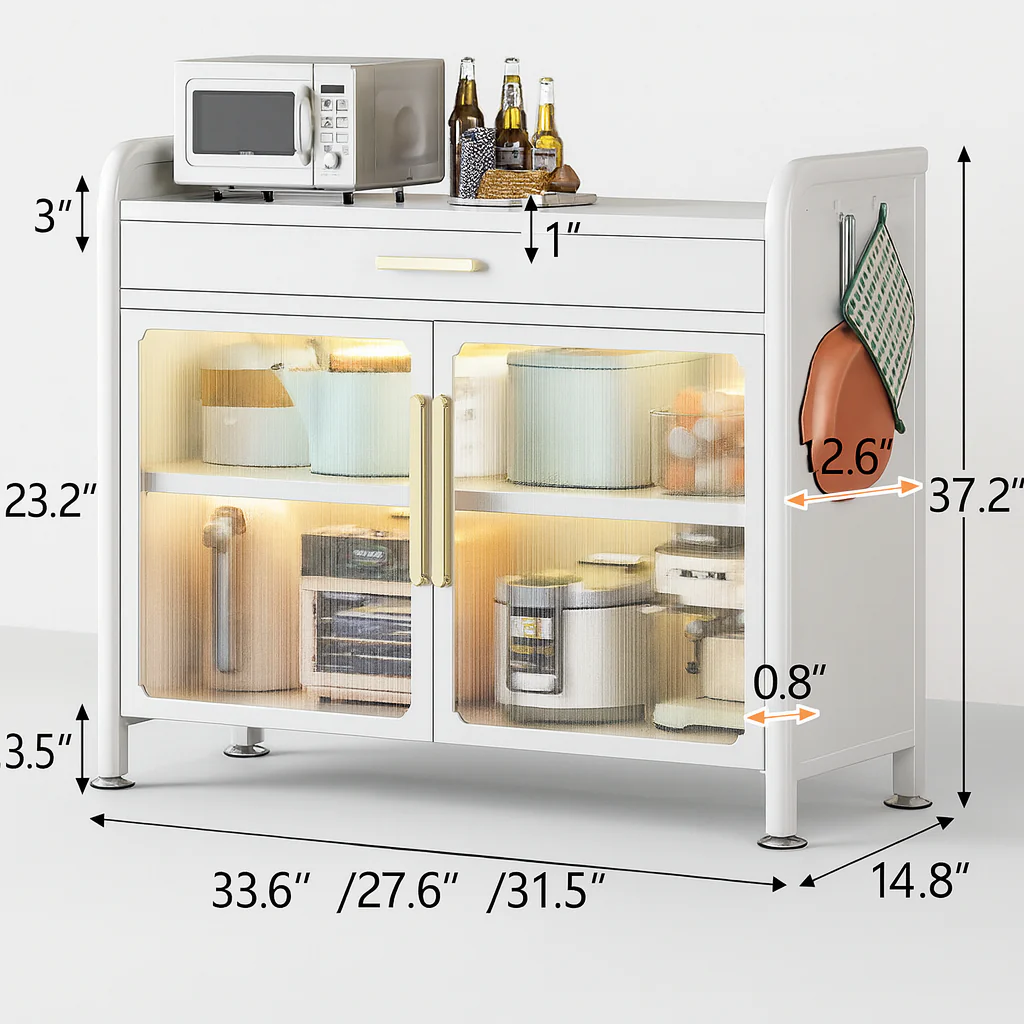 Binca Luxe Counter Cabinet - Image 3
