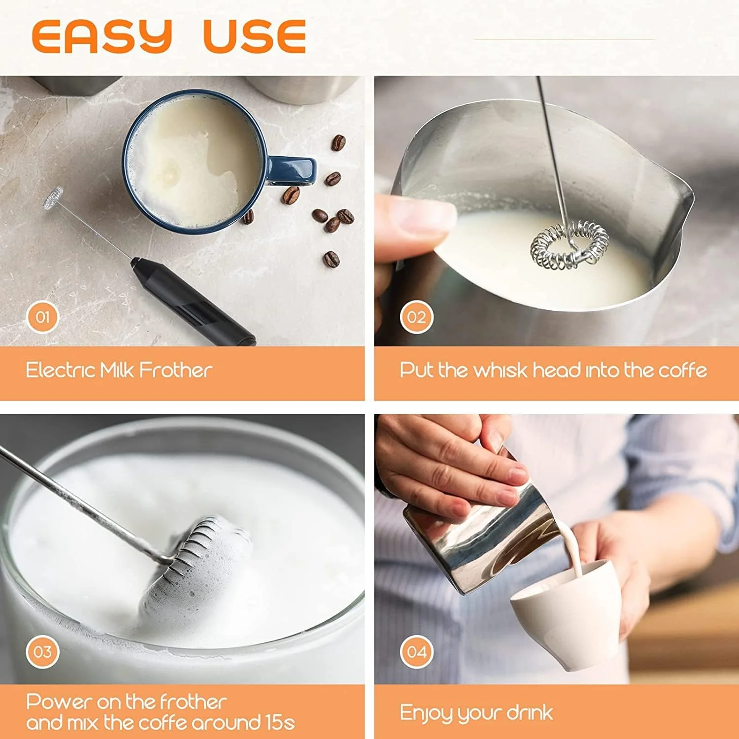 Café-Style Foam Maker - Image 4
