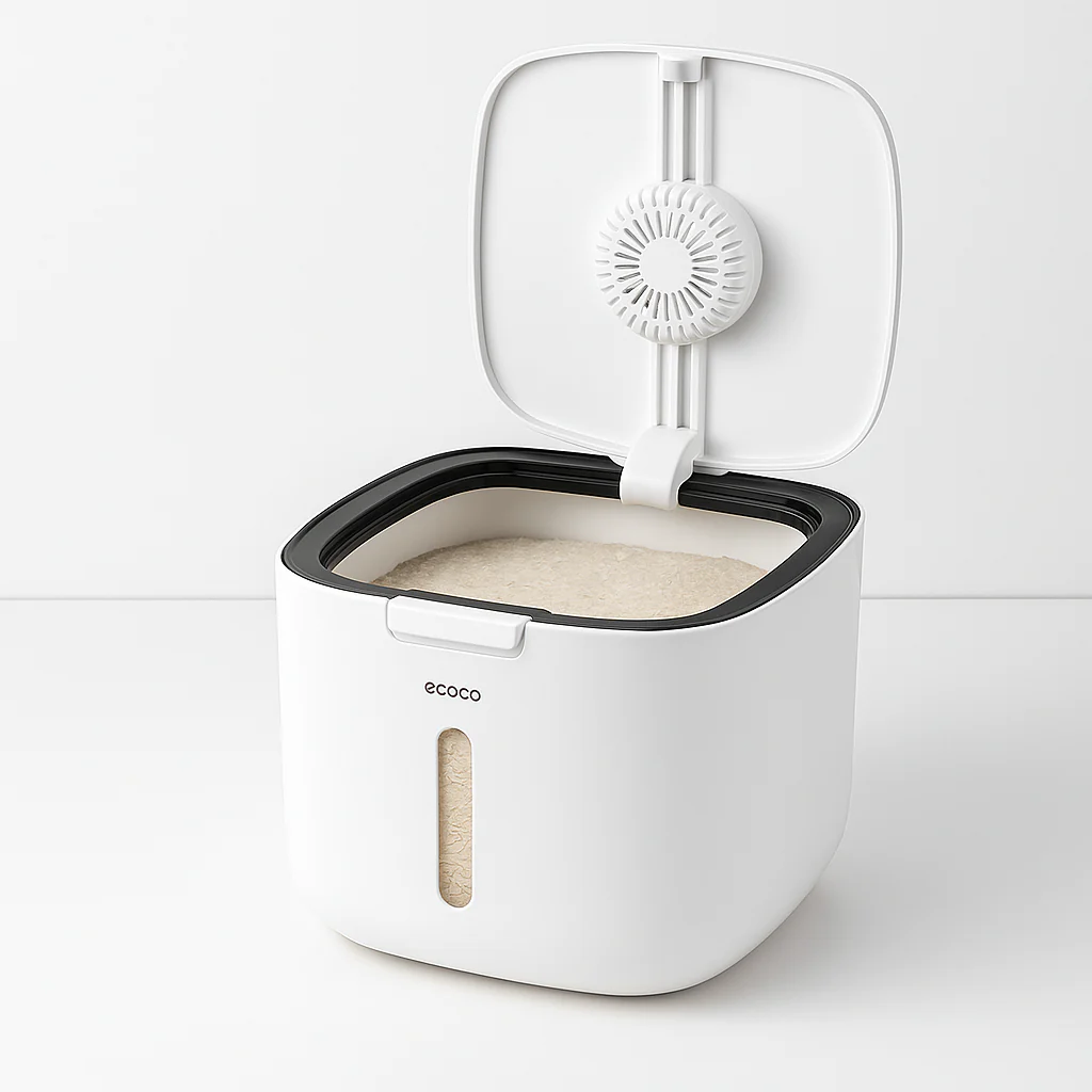 Ecoco Automatic Opening Rice Box- 5kg - Image 4