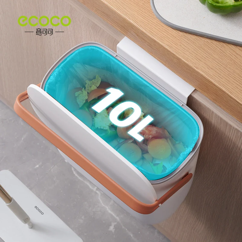 Ecoco Wall Hanging Trash Can - Image 4