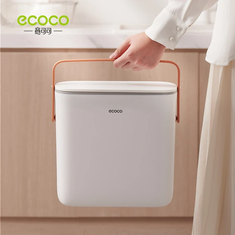 Ecoco Wall Hanging Trash Can - Image 5