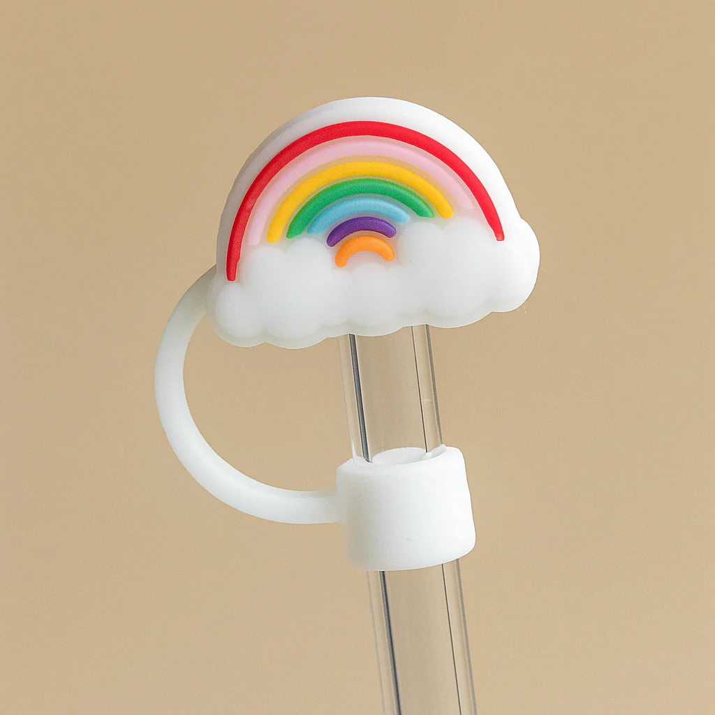 Rainbow Style Straw Stopper - Image 2